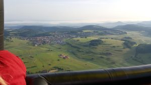 Heißluftballon - Schwäbische Alb