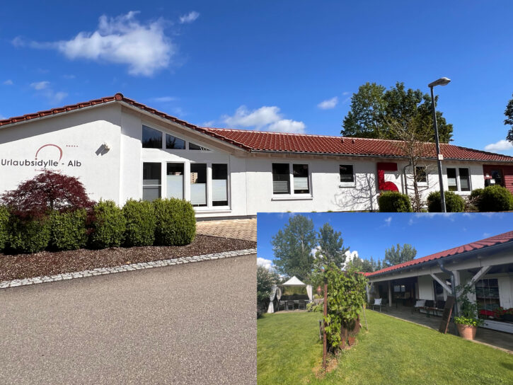 Reha für pflegende Angehörige mit zu pflegenden Angehörigen in der Urlaubsidylle